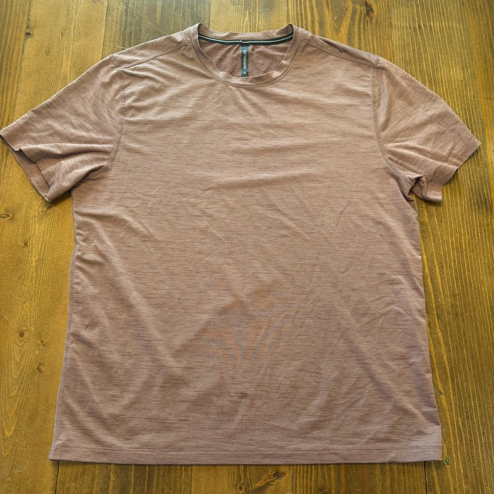 Ten Thousand Shirt Mens M Pink Interval Mesh Training Tee Workout Gym TTKT009V2